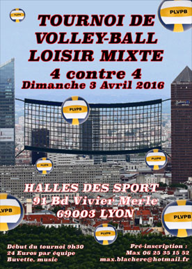Tournoi Volley 2016