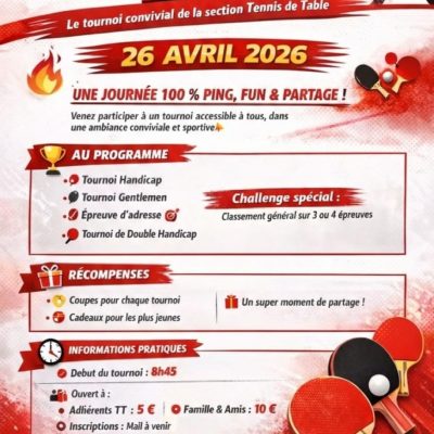 Affiche ping a gogo 2026
