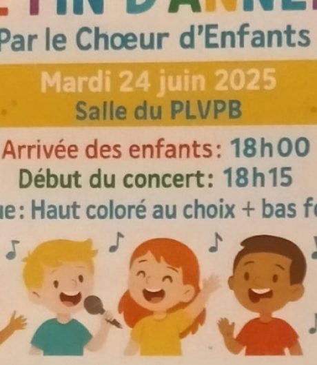 afiche choeur d'enfants icone