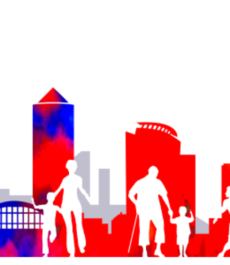 Carte logo image seule multicolore