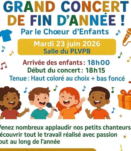 choeur enfants concert fin annee 2026 icone