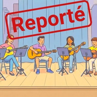 guitare audition juin 2026 icone report